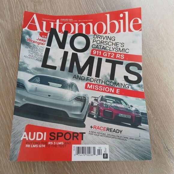 Automobile Magazine Jan 1, 2018 Audi's, Indy Car Design, Journals - Picture 2 of 2